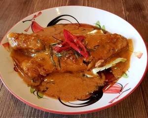 Sea Bass Fish Curry Sauce