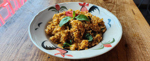 Fried Rice Thai Basil (v)